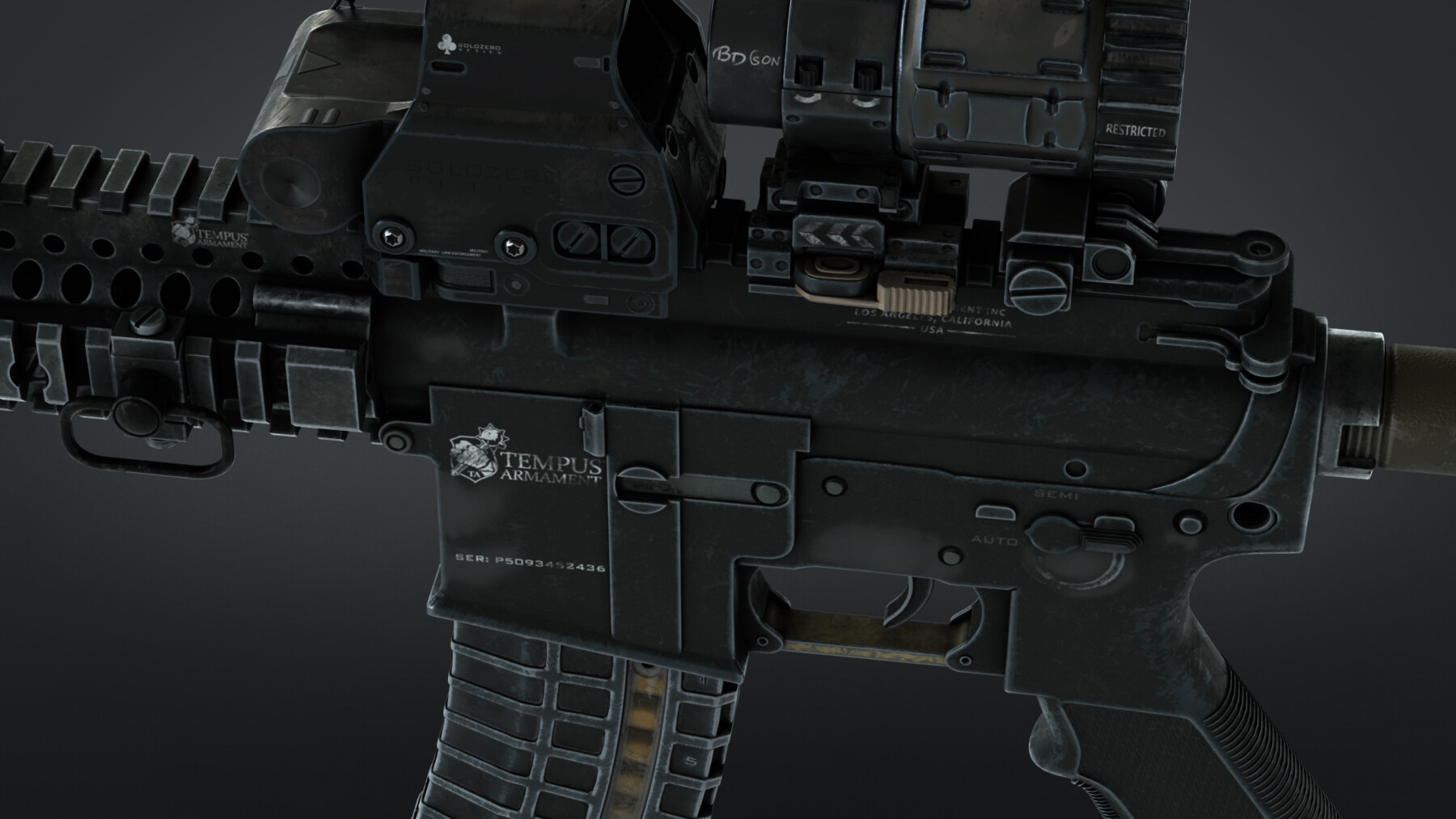 ArtStation - M4A1 | Game Assets