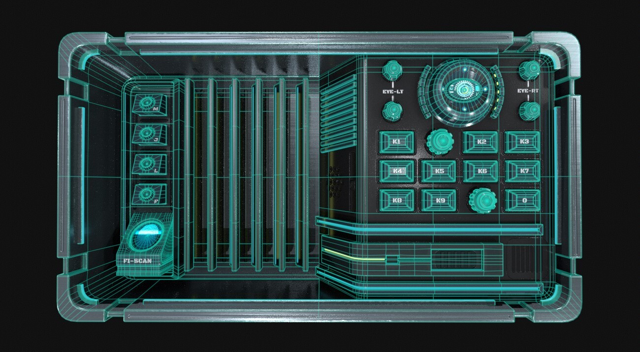 ArtStation - control panel - control panel 3D MODEL | Resources