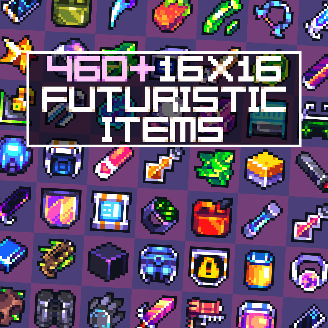 ArtStation - Minecraft 2D Items