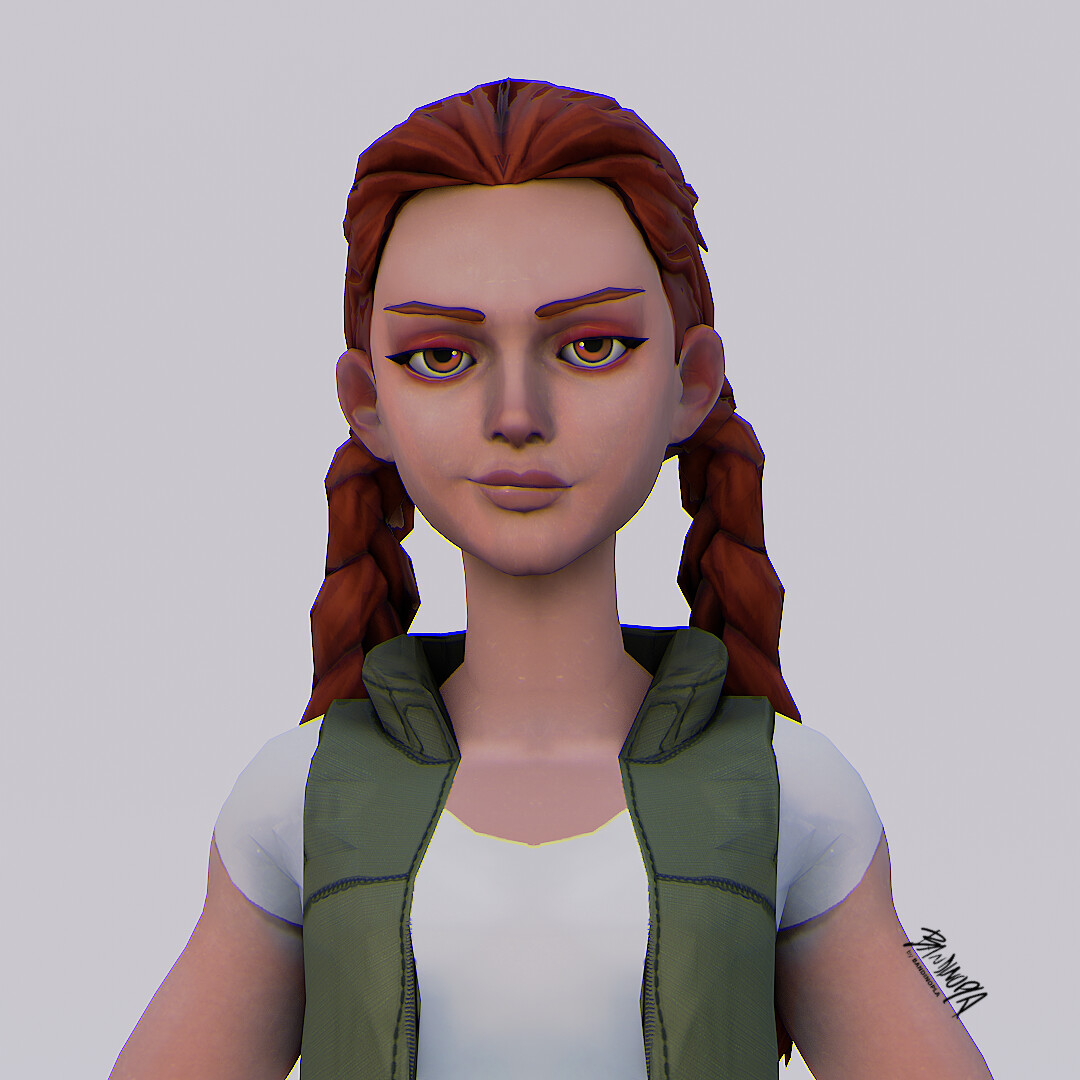 ArtStation - Young Lara Croft (Tomb Raider 4) | Game Assets