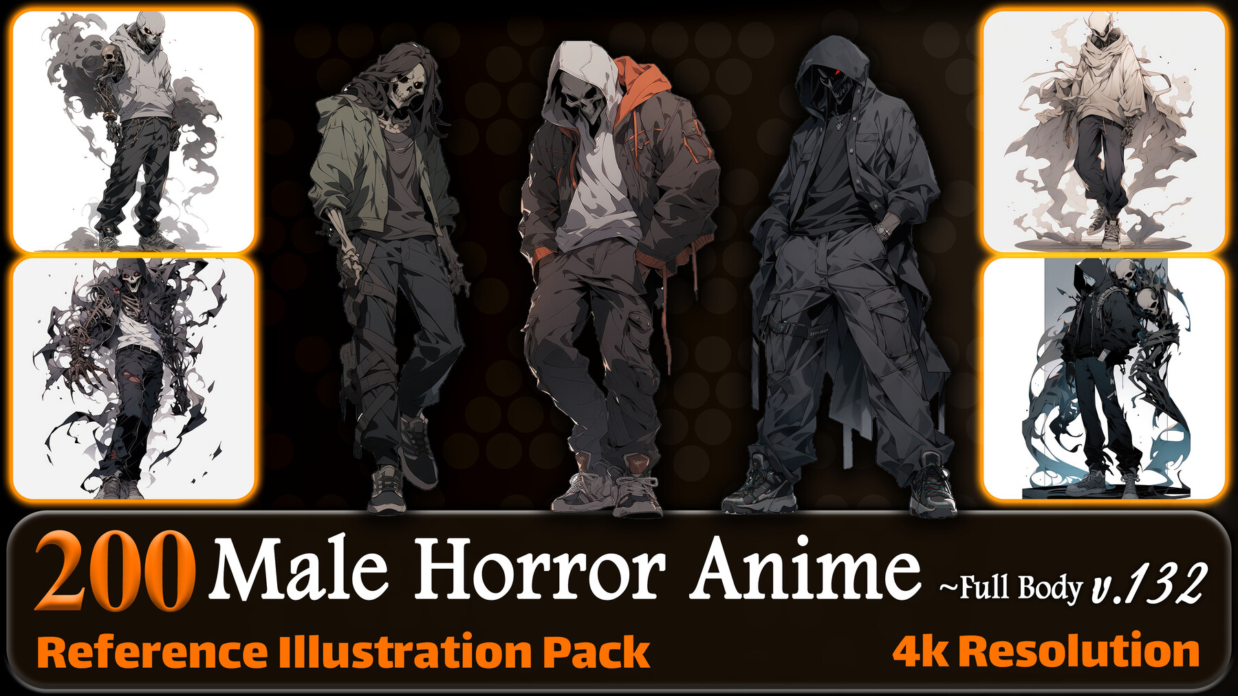 ArtStation - +25 Anime Horror Pack
