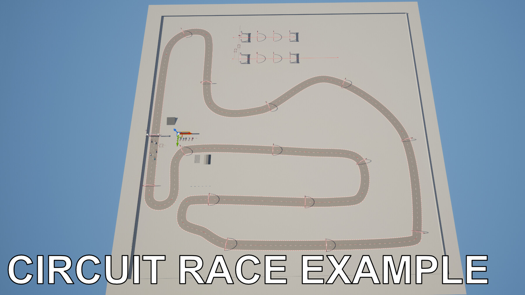 Multiplayer Car Racing Game in Blueprints - UE Marketplace