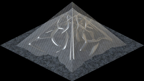 Architecture (Tile#0087, 2x2) – Dimetric Projection Illustrations