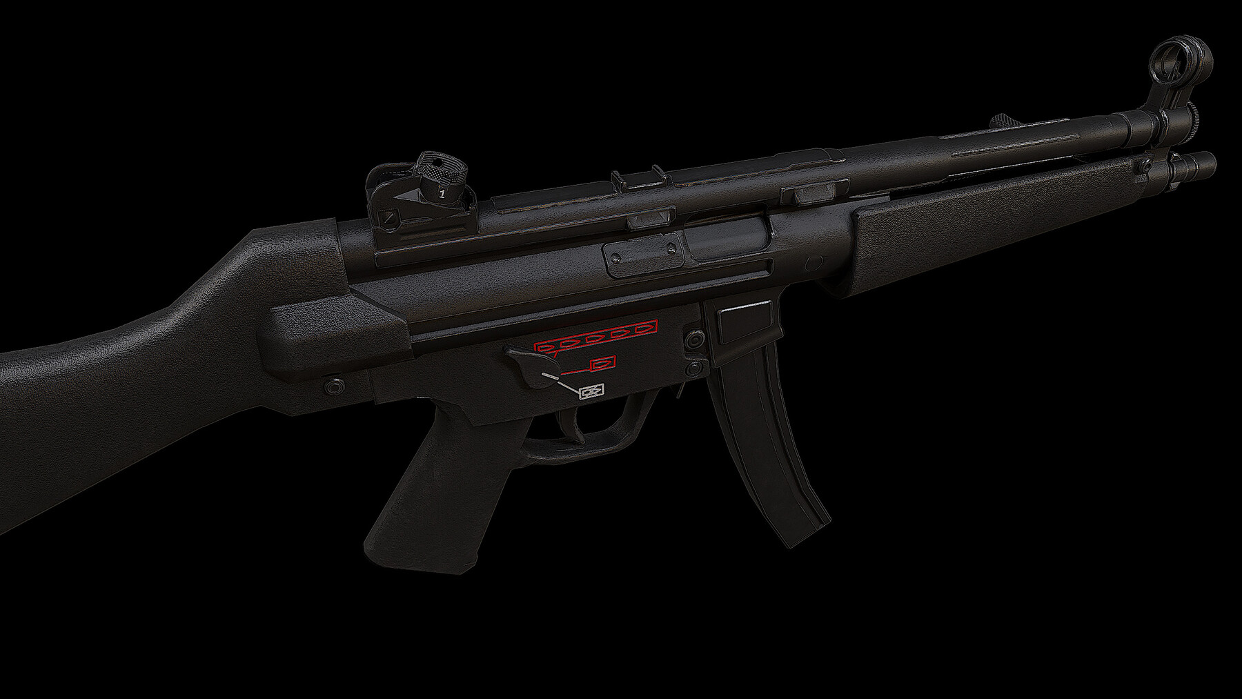 Artstation Mp5 Game Assets