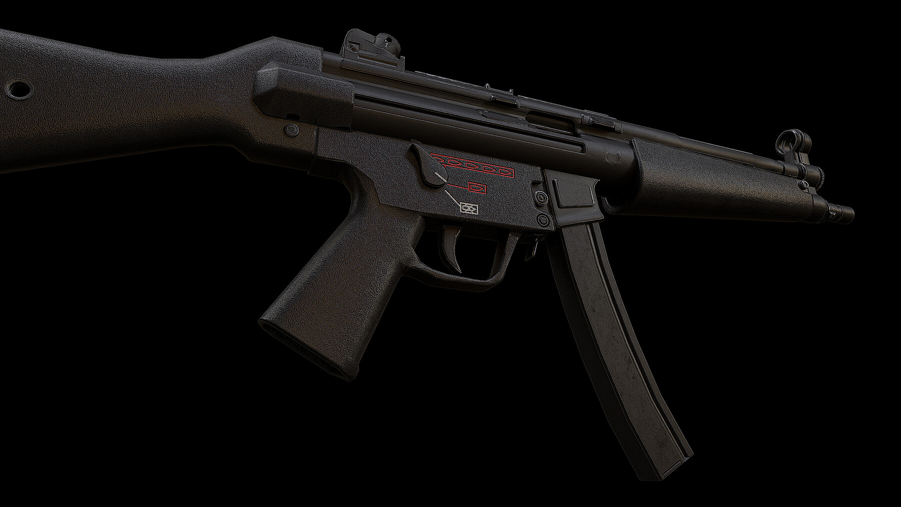 Artstation Mp5 Game Assets