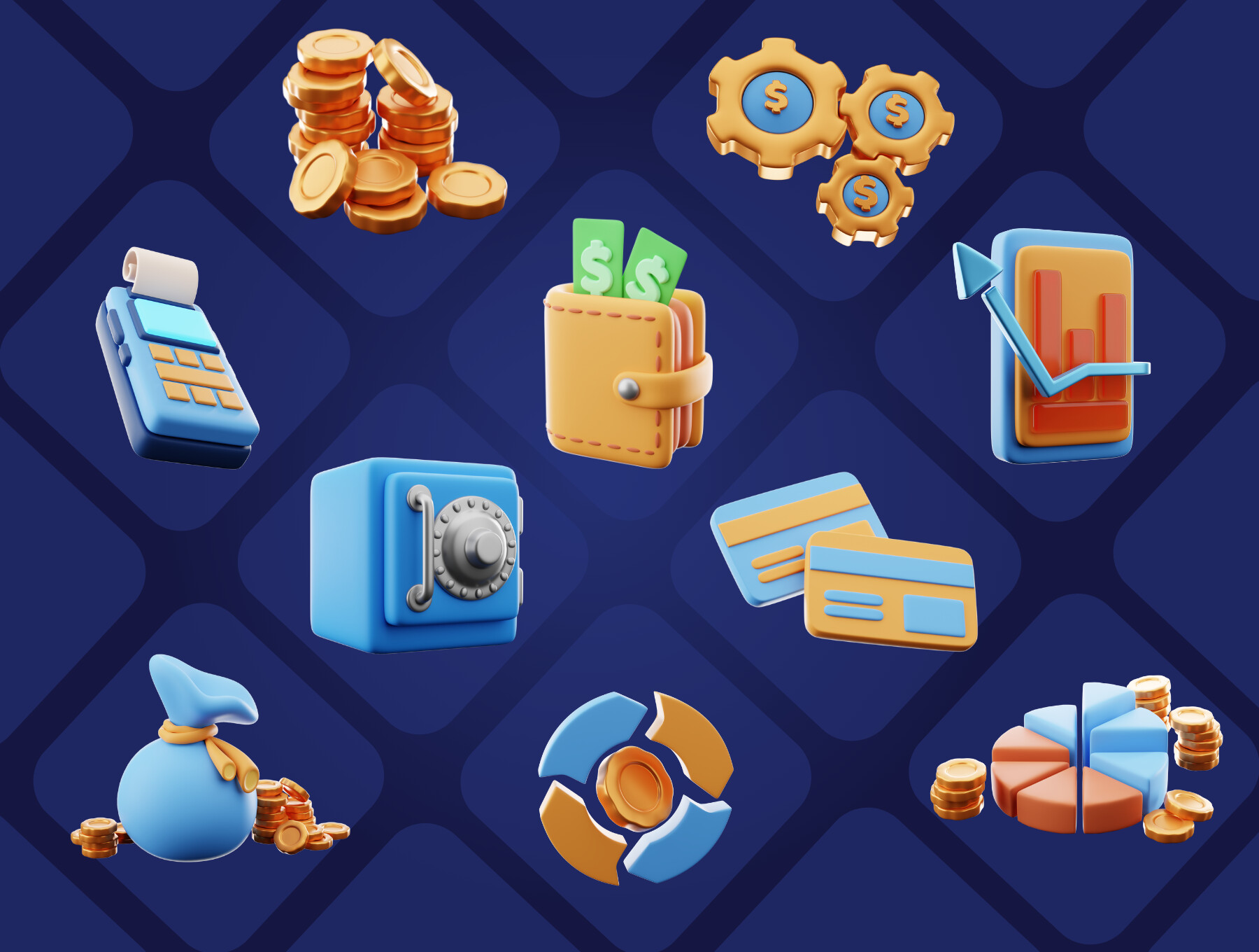 ArtStation - Gaming Streaming - 3d stylized icons perfect for apps