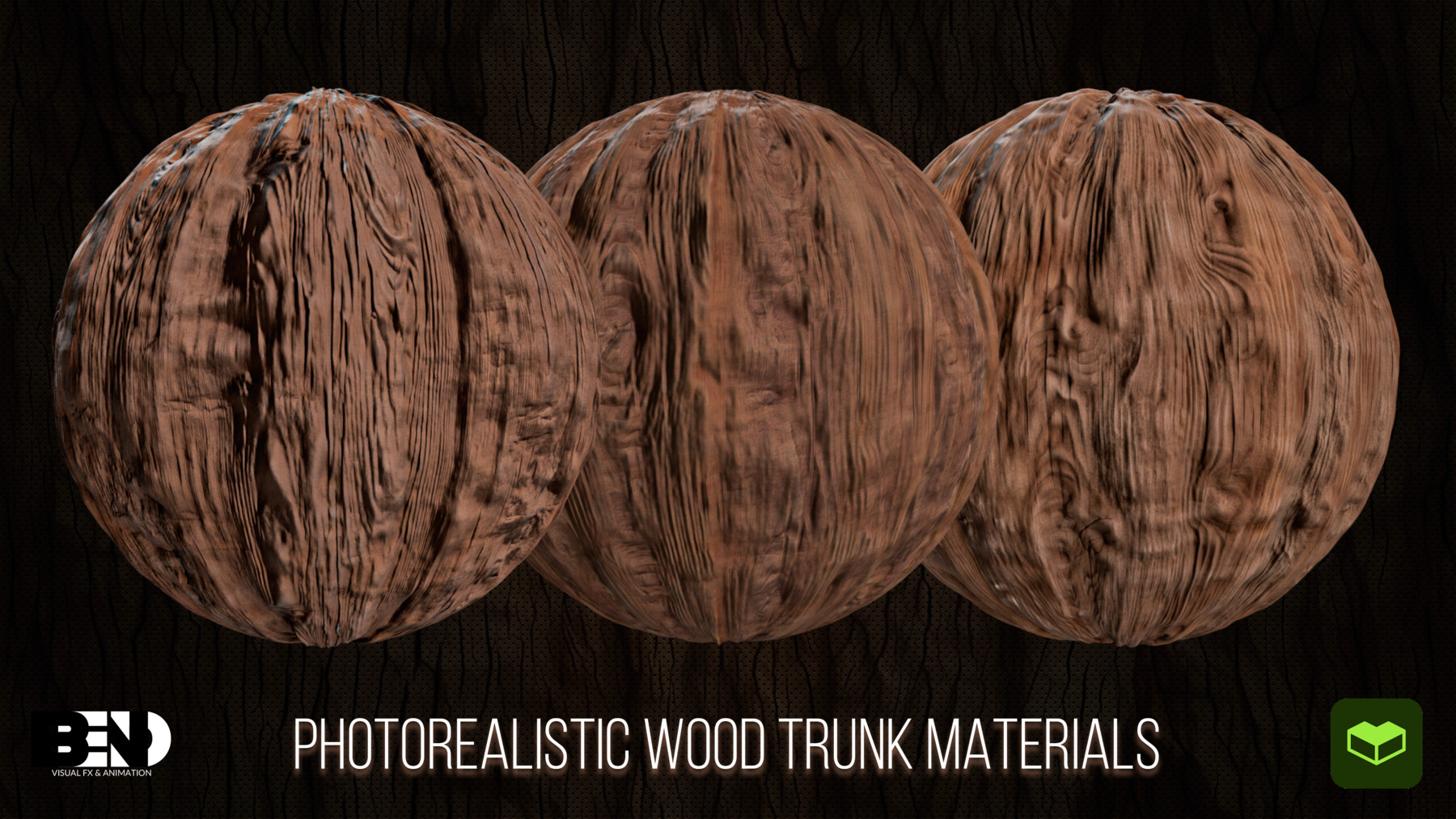 ArtStation - Rough Wood & Tree Trunk PBR Materials + SBSAR Files ...