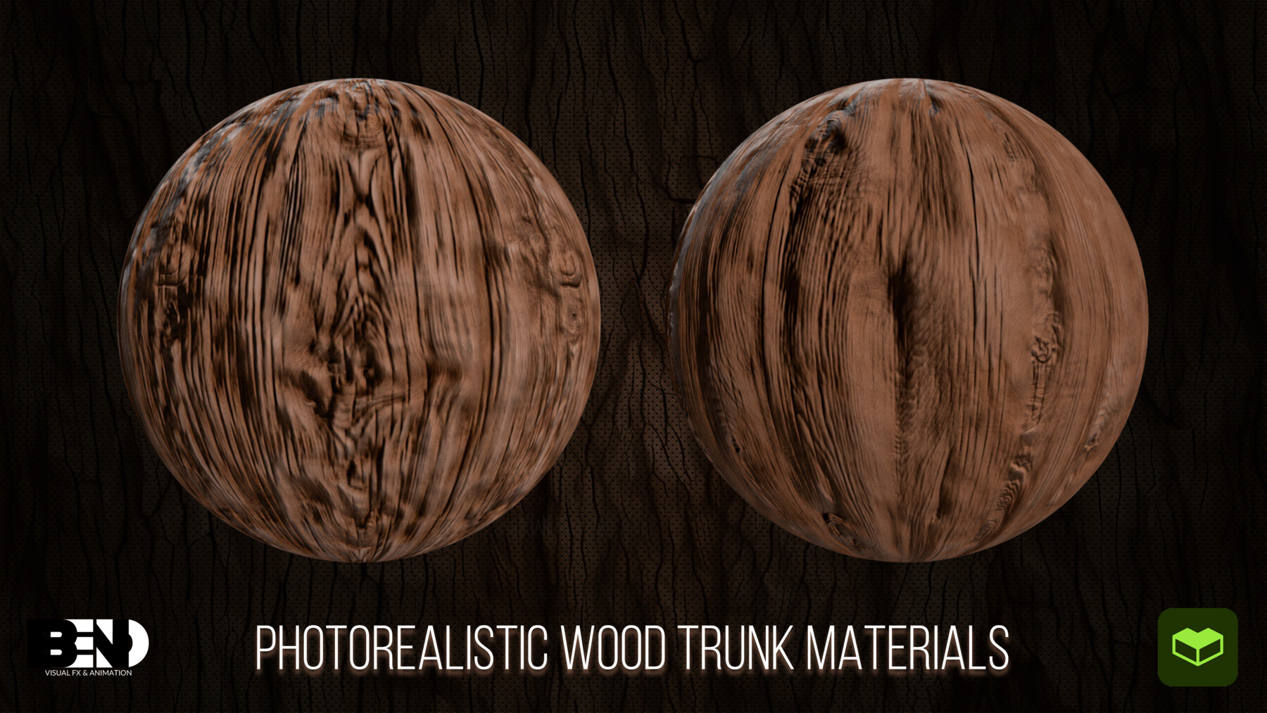 ArtStation - Rough Wood & Tree Trunk PBR Materials + SBSAR Files ...