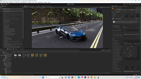 Bugatti Divo Game Ready 3D Car