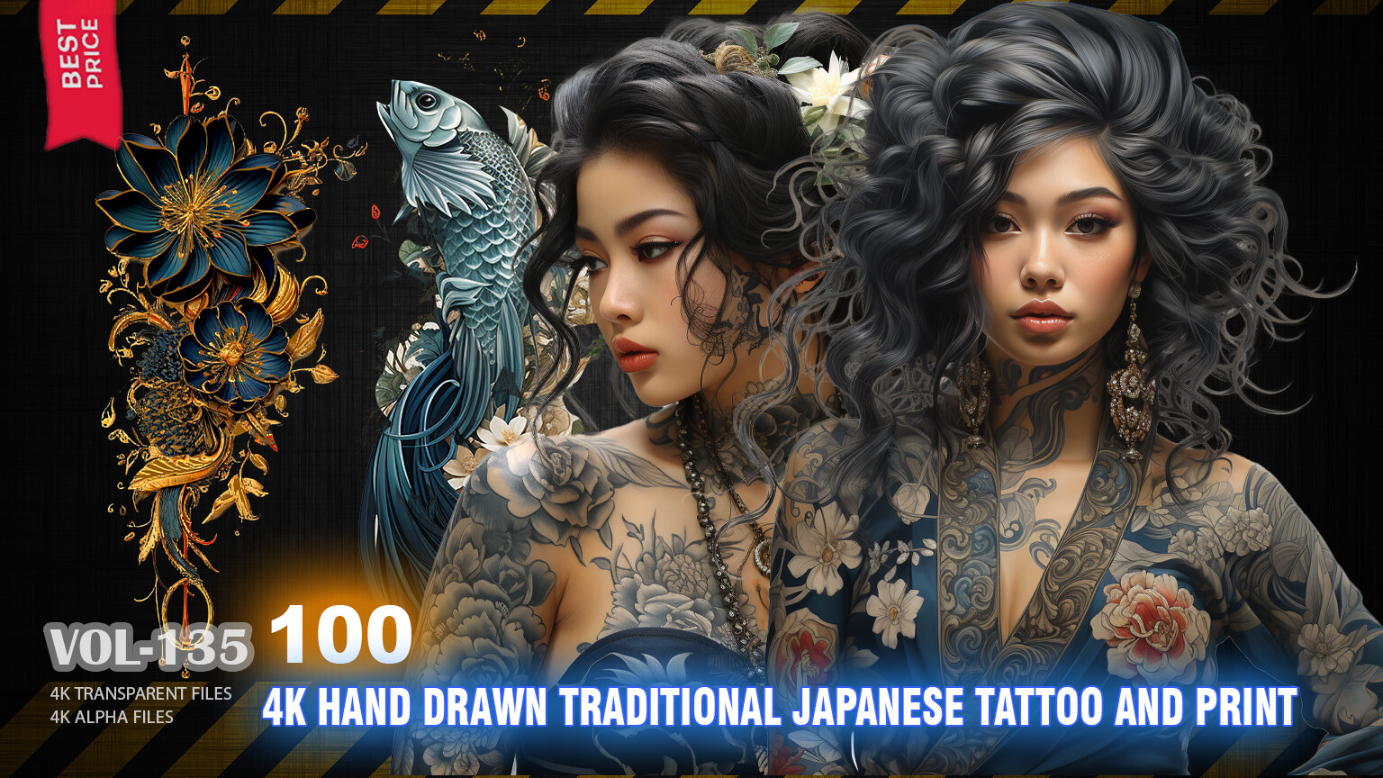 Sketchbook Trad. Japanese Tattooing