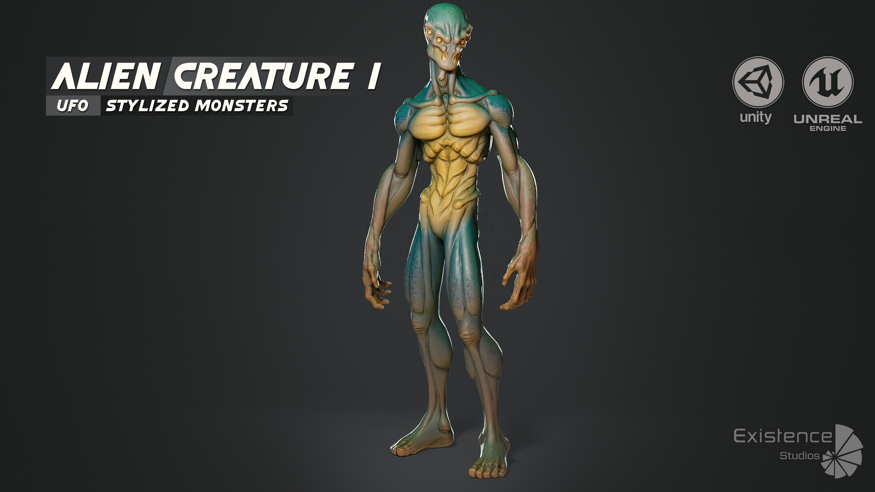 Water Creature 01 in Characters - UE Marketplace
