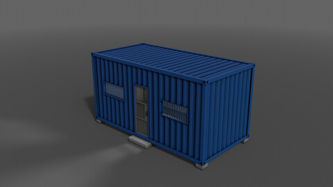 PBR Container House CA 20ft V3