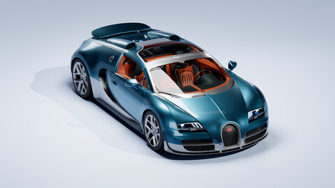 Bugatti Veyron GrandSport Vitesse Roadster || 2013