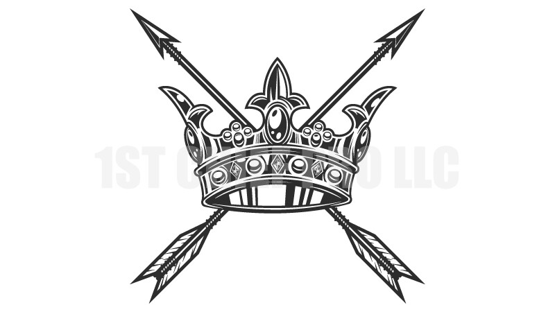royal crown clip art black and white