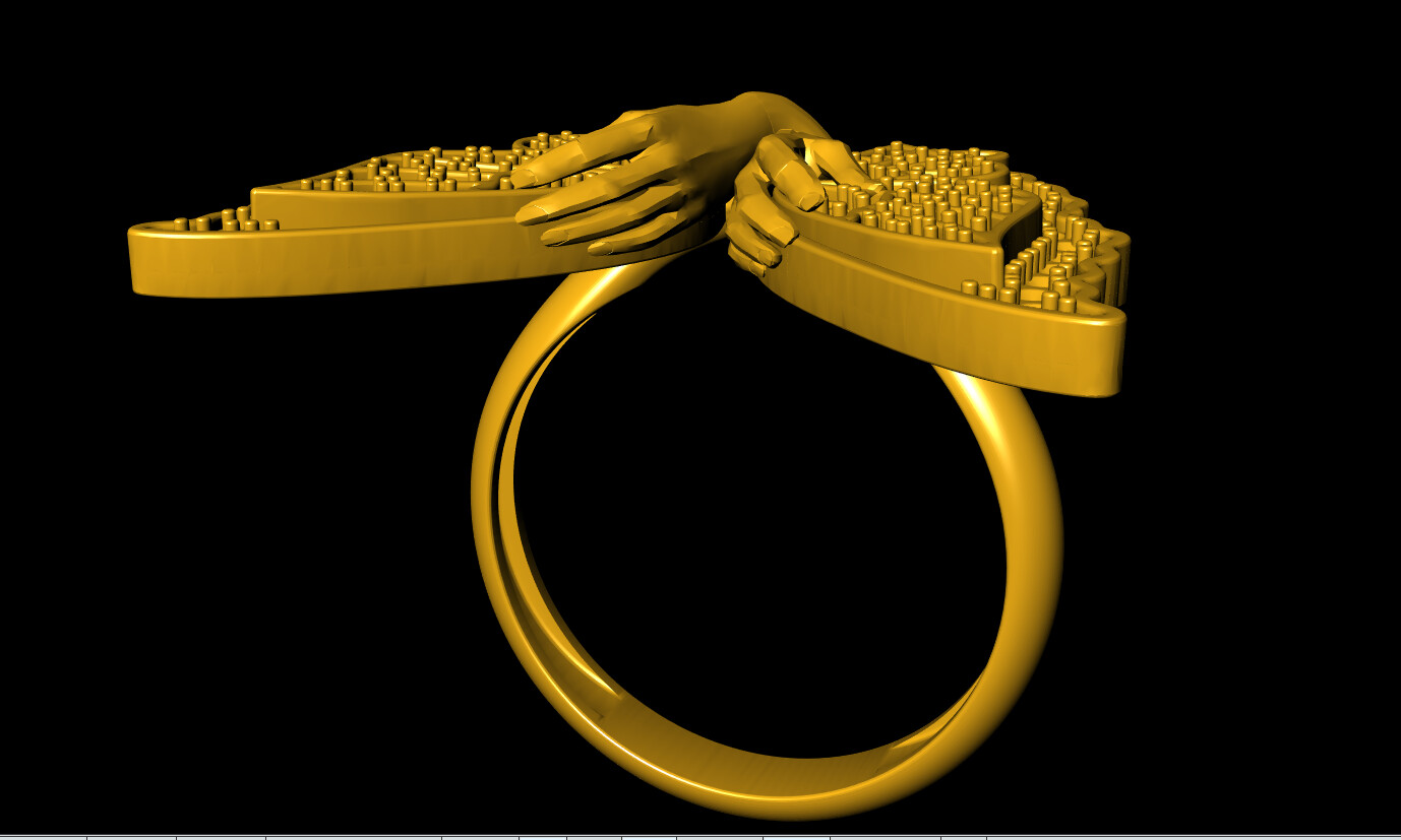 Ring Clip by Frankinator, Download free STL model