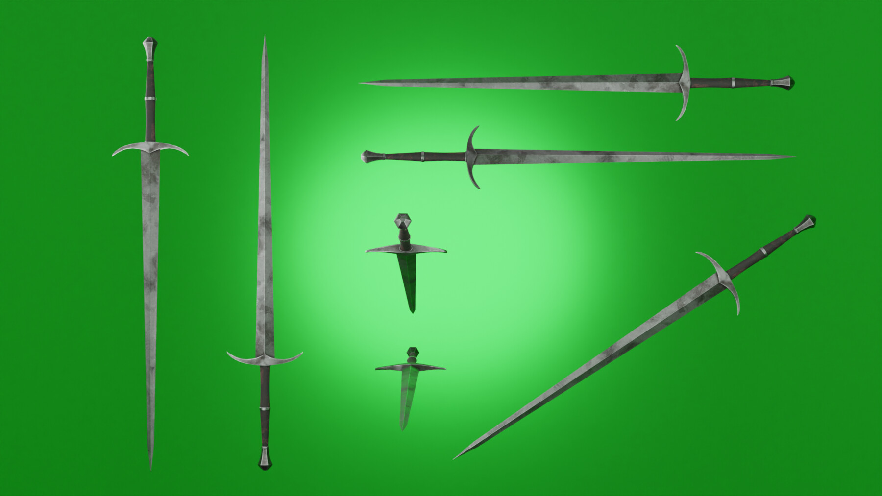 ArtStation - Old Longsword B | Game Assets