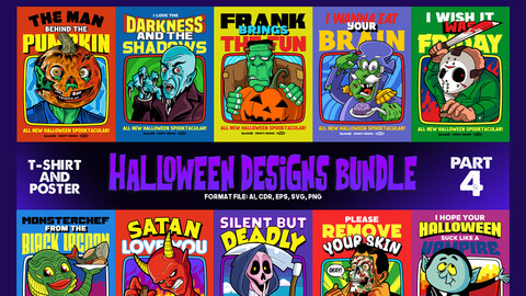 HALLOWEEN DESIGNS BUNDLE part 4