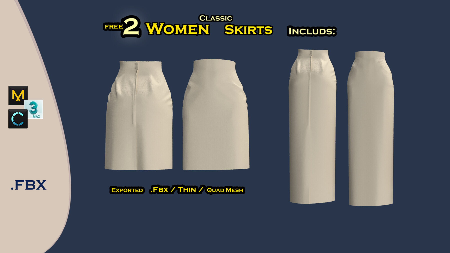 ArtStation - 44 women basic clothing Mega Pack - Marvelous Designer  project/ zprj-fbx-obj exported | Game Assets