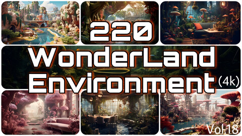 +220 Wonderland Environment Concept(4k)