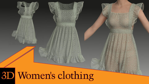 3D women's clothing