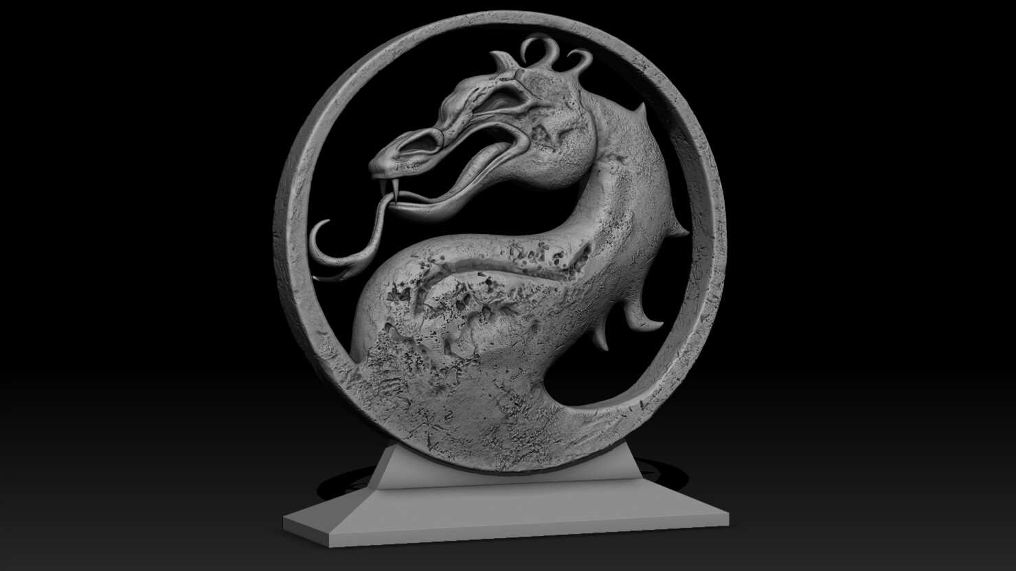 Mortal Kombat 1 Statue Pack 3D model 3D printable