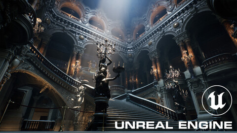 Unreal Engine 5  Palais Garnier .EXE Demo file