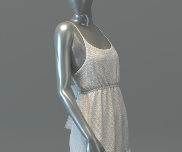 ArtStation - Seersucker Dress | Resources