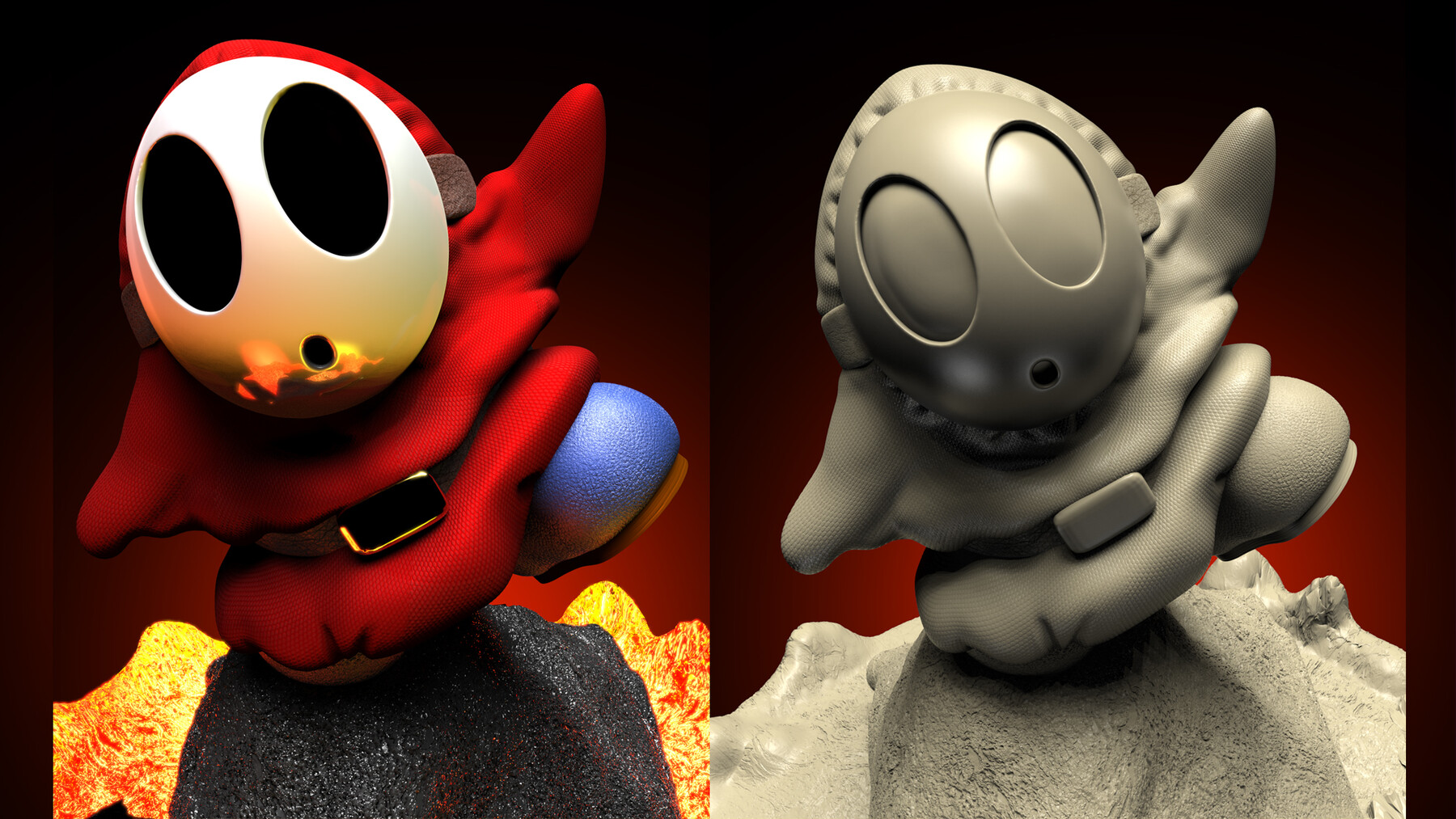 ArtStation - SHY GUY - THE SUPER MARIO BROS MOVIE - 3D PRINT MODEL .STL |  Resources