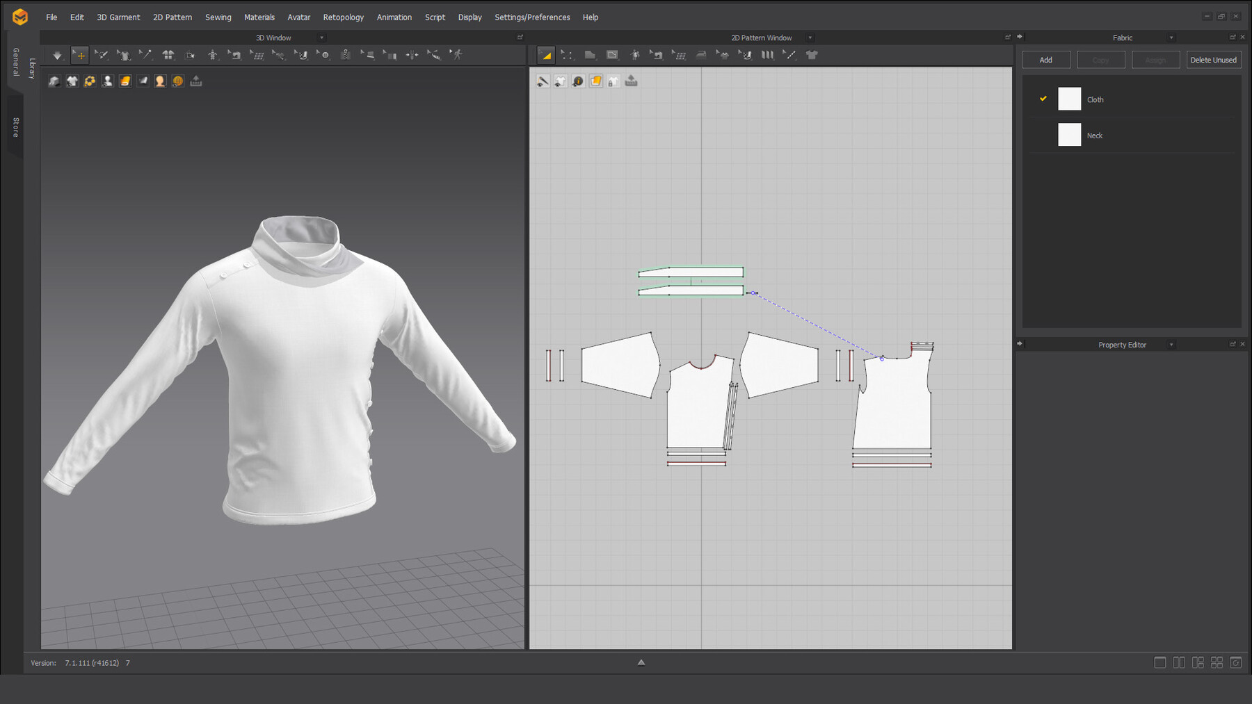 ArtStation - Basic 3D garments of men`s top. Marvelous designer