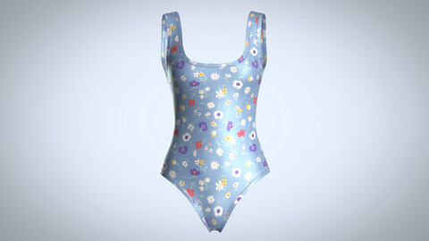 Girls Bodysuit-AOP