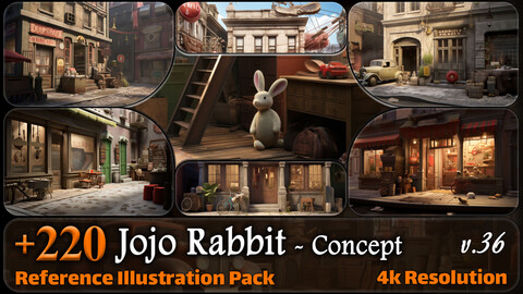 220 Jojo Rabbit Concept Reference Pack | 4K | v.36