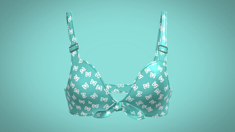 Girls Printed Bra