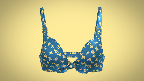 Girls Printed Bra V2