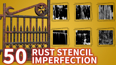 50 High Quality Useful Rust Stencil Imperfection