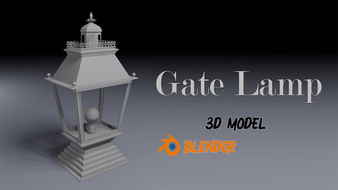 3D Gate Lamp