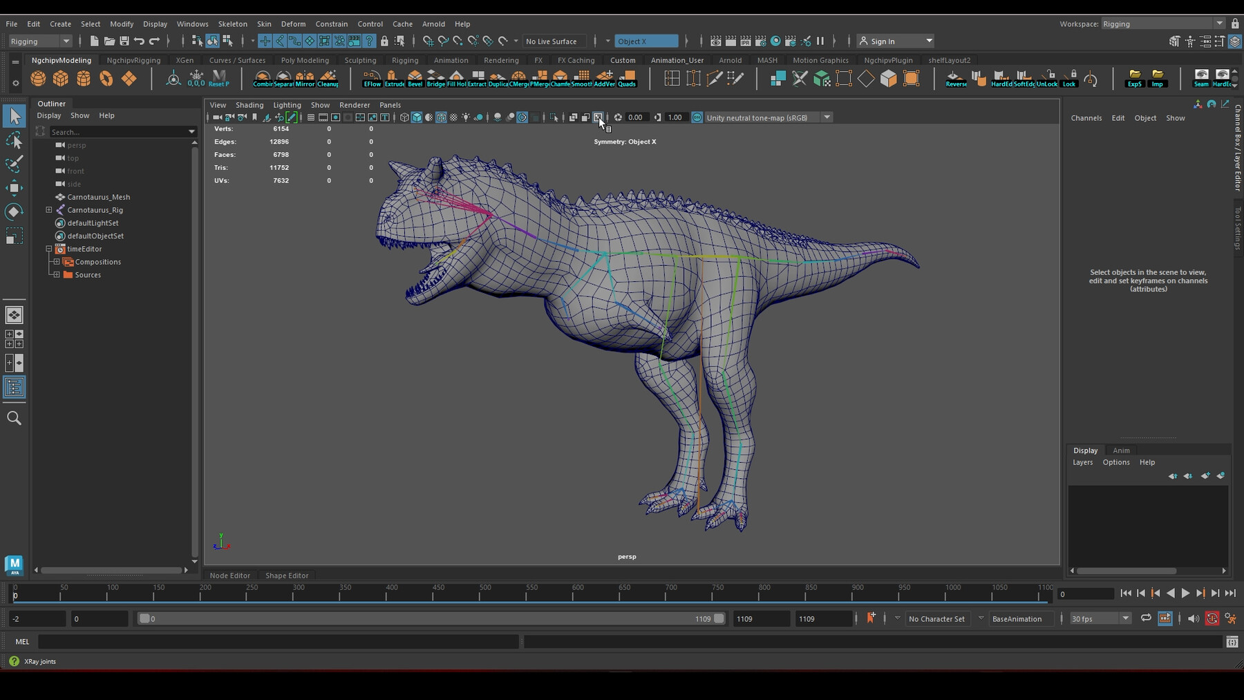 Artstation Carnotaurus Meat Eating Bull Ngchipv Game Assets