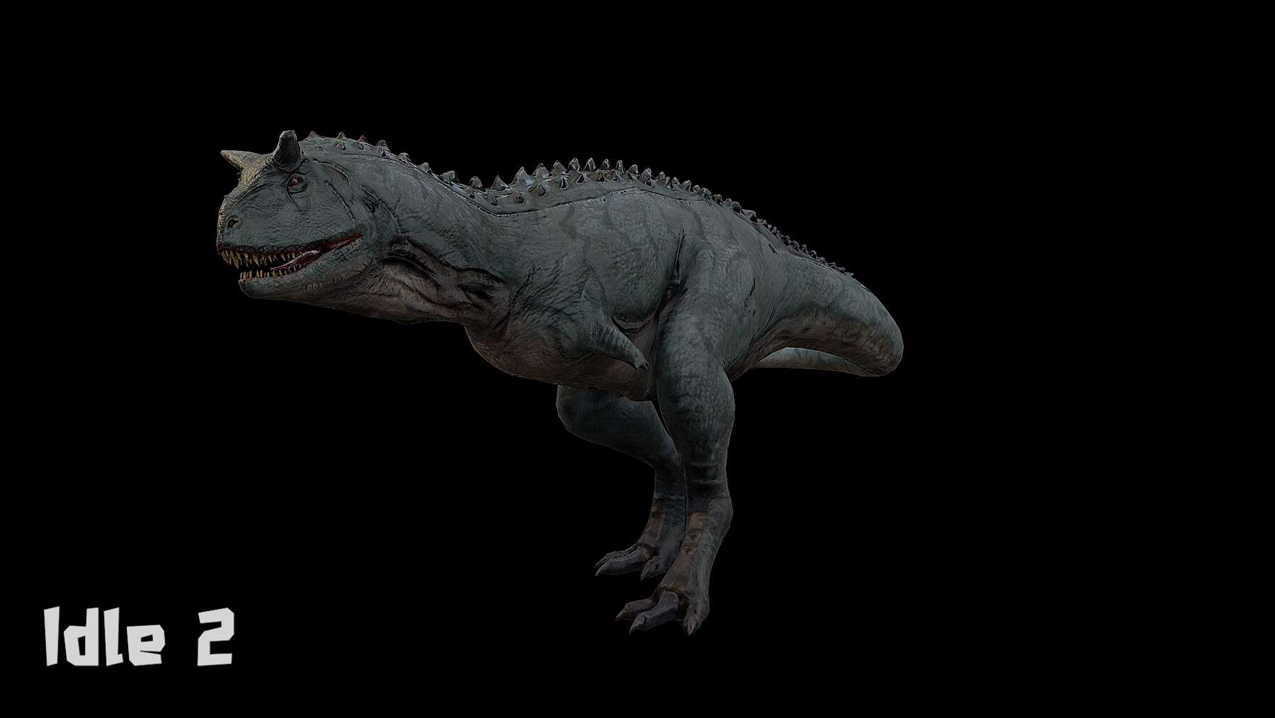 ArtStation - Carnotaurus | Meat-Eating Bull | Ngchipv | Game Assets