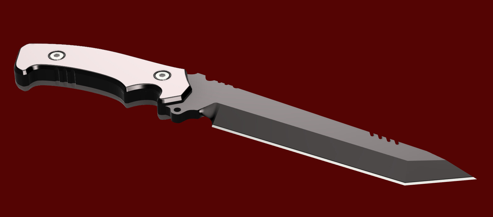 STL file Residual Evil 4: Remake - Jack Krauser combat knife 3D