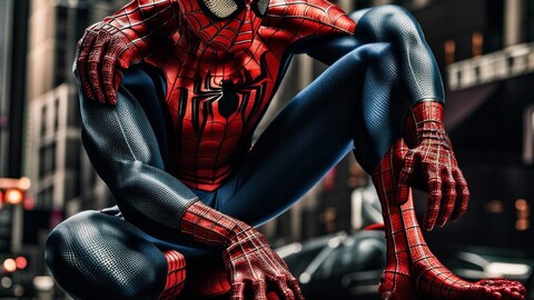 spiderman in new york city