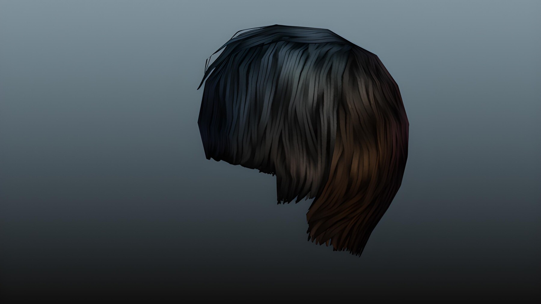 ArtStation - Male hair 3 colors low poly | Resources