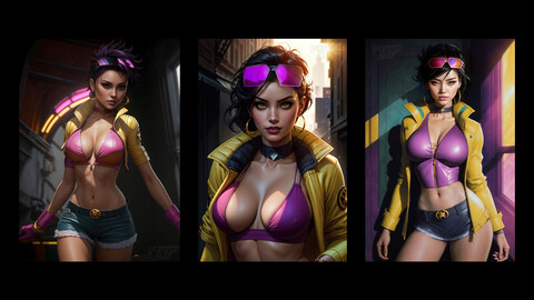 Jubilee: The dynamic dazzler of the X-Men world!  Get ready to dive into her world of mutant magic