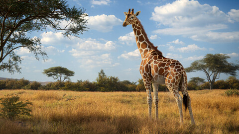 3D Animal | Giraffe Animated