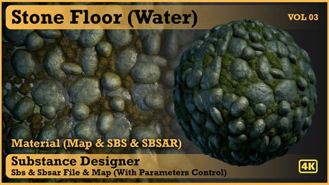 Stone Floor (water) - VOL 03 - SBS & SBsar & Maps