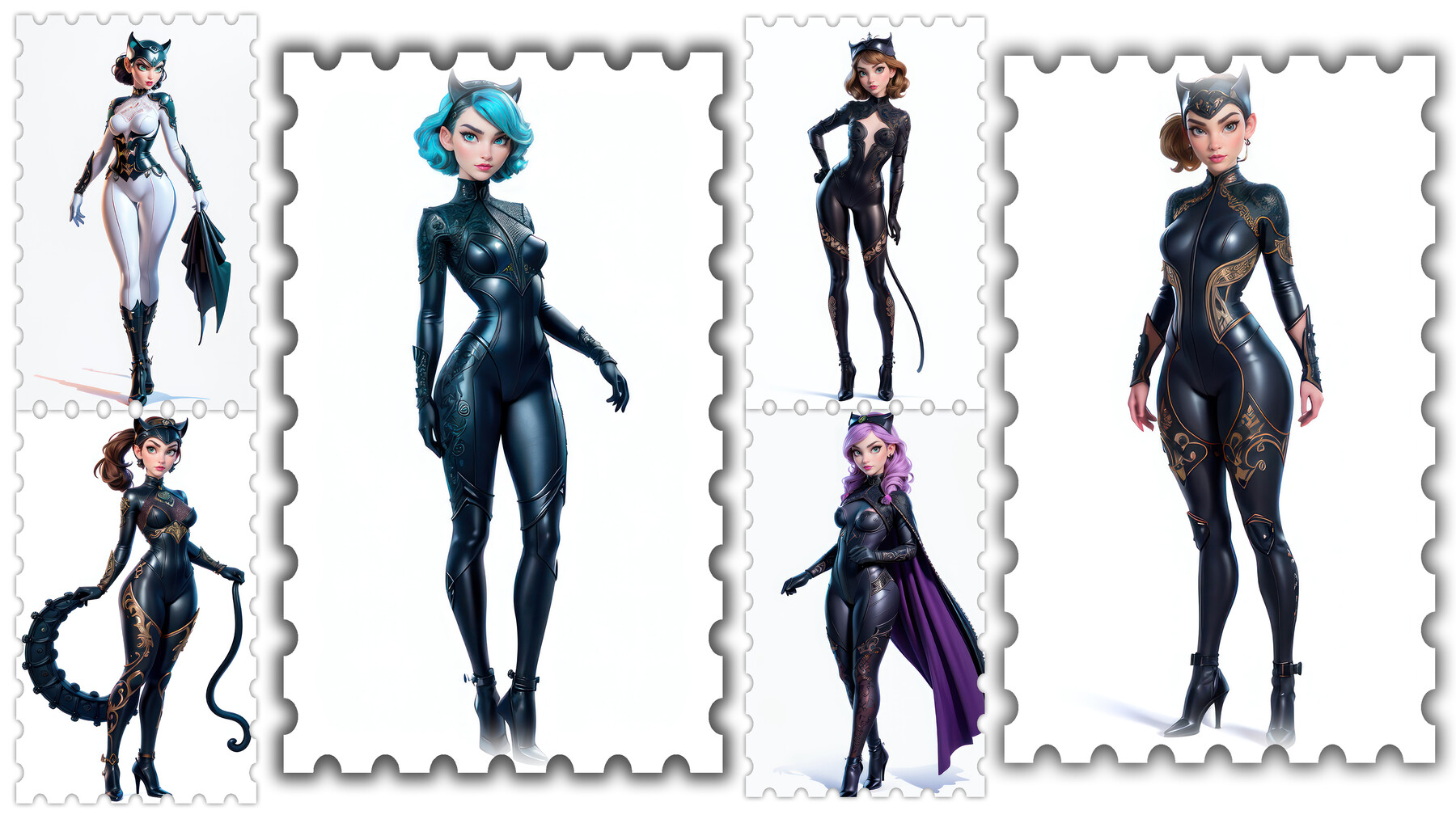 ArtStation - 210+ Anime Girls (Catwoman Costume) Images Reference Pack - 4K  Resolution - V.151