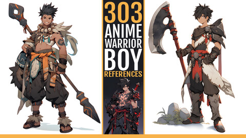 303 Anime Warrior Boy