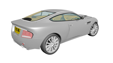 Aston Martin 3D max