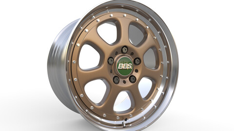 BBS Bugatti costom wheel and stock wheel