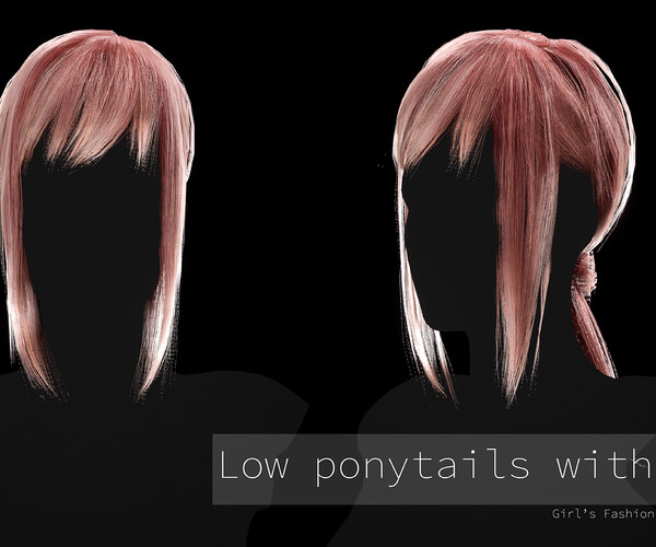 sims 3 ponytail with bangs