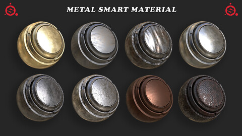 8 METAL AND RUSTY SMART MATERIALS