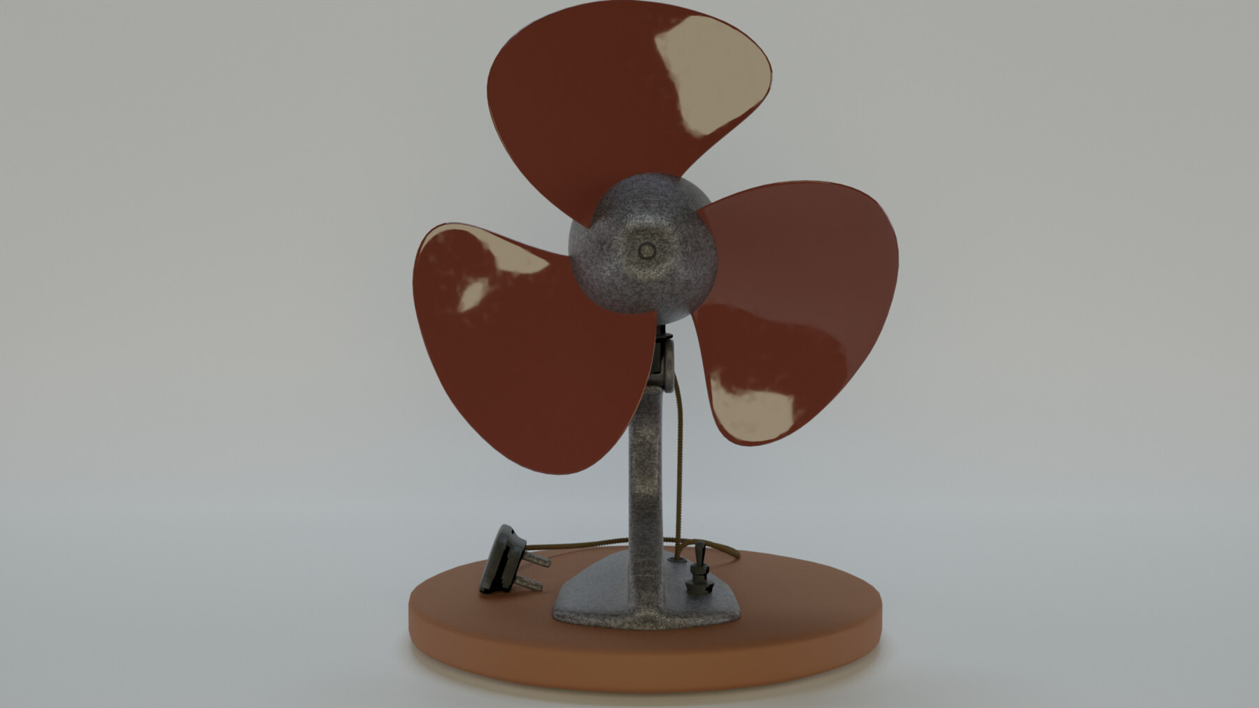 ArtStation - Retro table fan 3D model | Game Assets